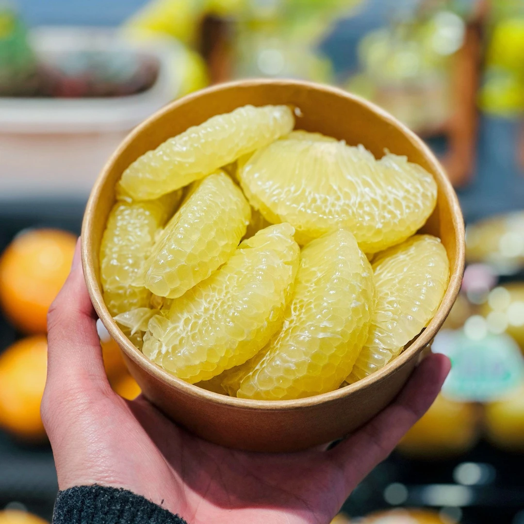 果切【果老板】白蜜柚果肉1盒（1整个新鲜现剥）G