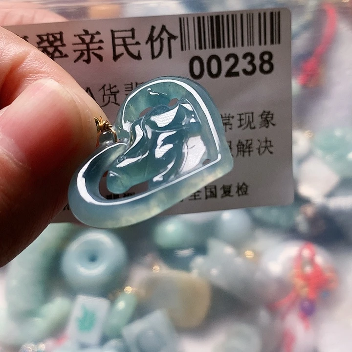 颈饰未镶嵌翡翠00000238