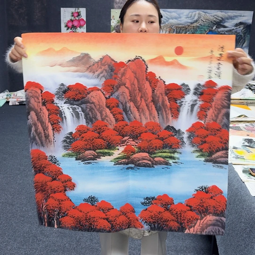 中佳美术馆 画心一张