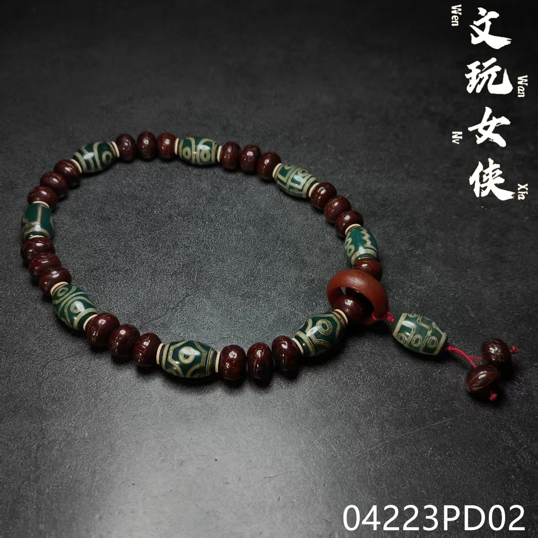 《文玩女侠慧慧S》精品凤眼手串手持13+【文玩探宝】04223PD02H3-4