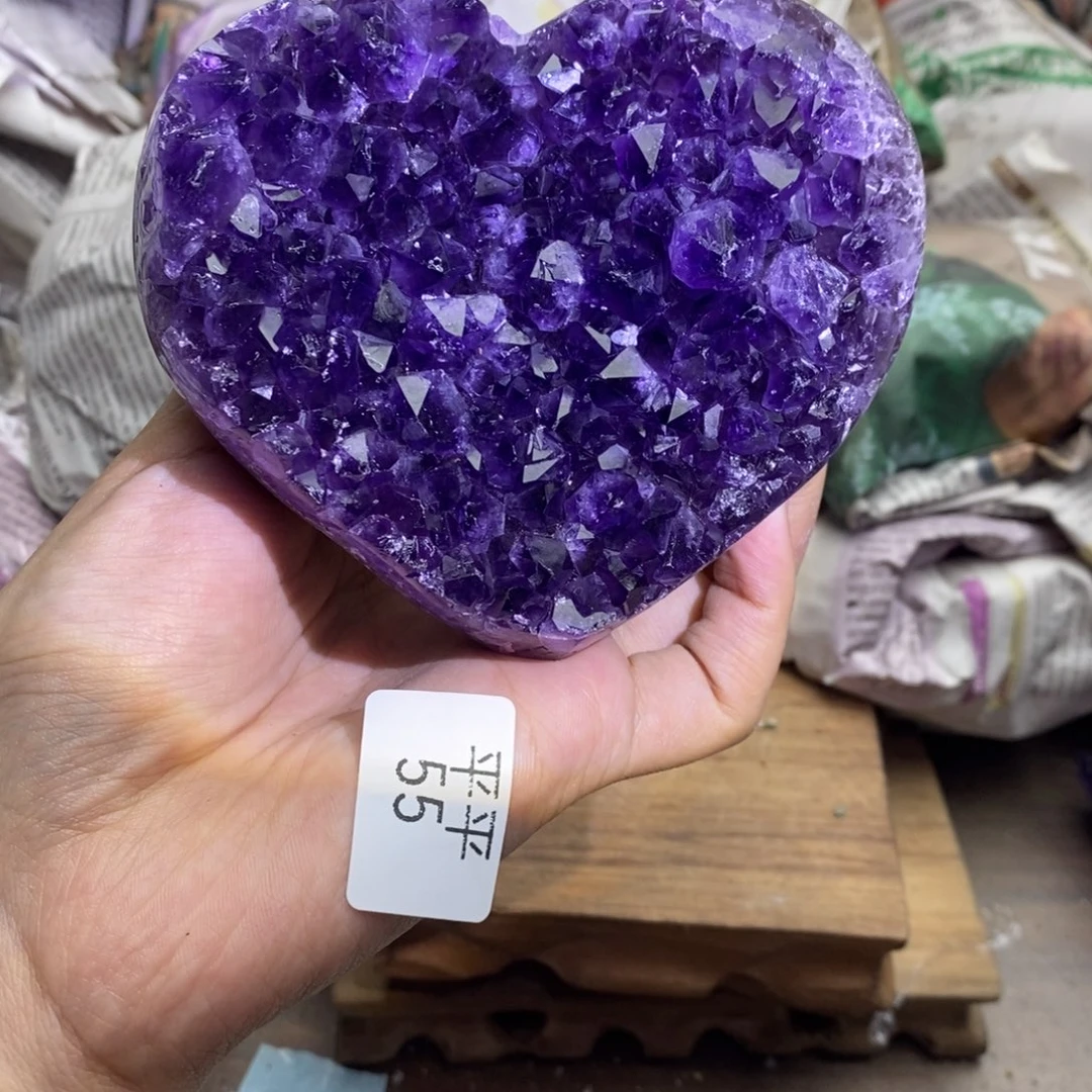 未镶嵌珠宝半成品紫晶