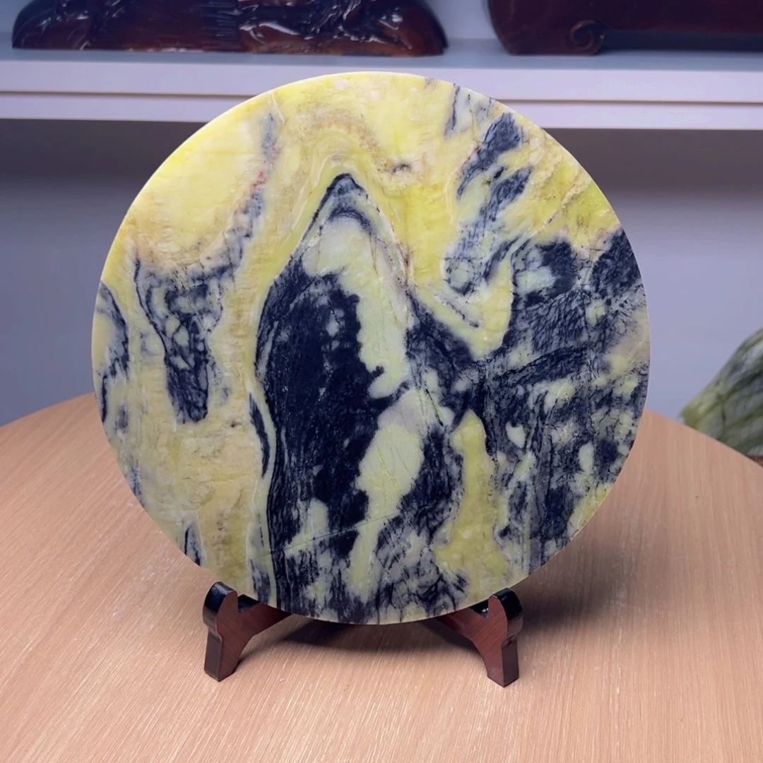 石材玉树石家居摆件