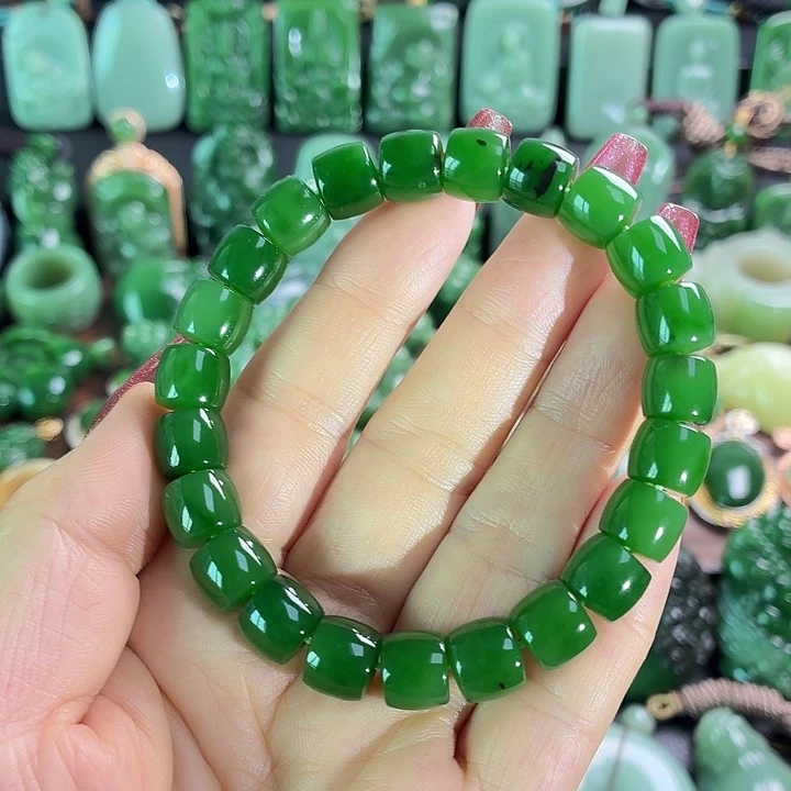 和田玉未镶嵌手串