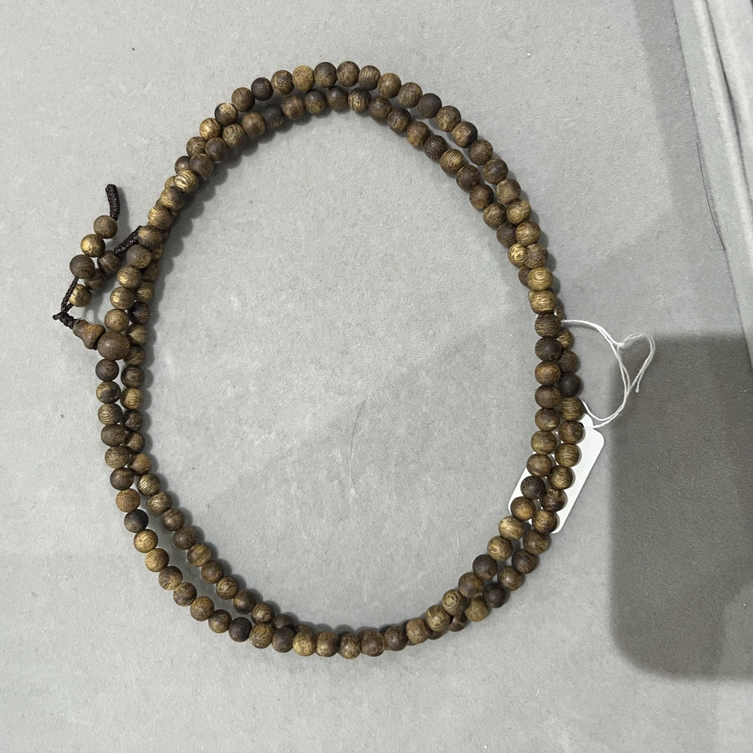 沉香cx107沉香手串5mm138粒圆珠