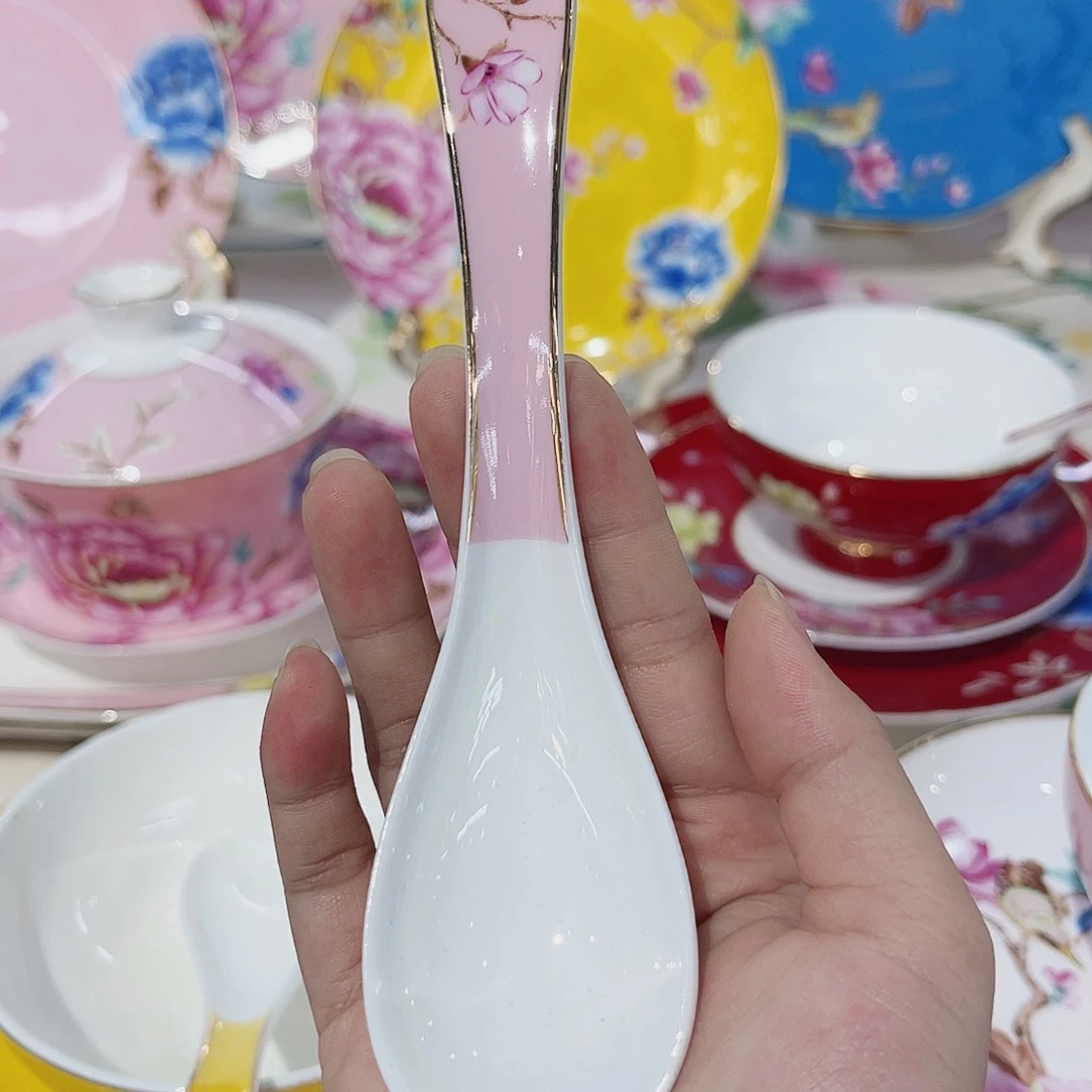 45%以上骨粉骨瓷饭勺