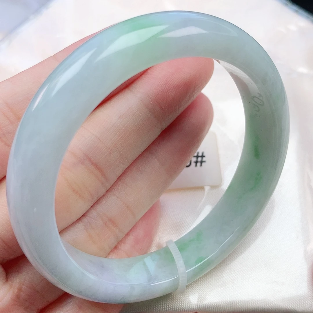 翡翠手镯未镶嵌55圈口881290