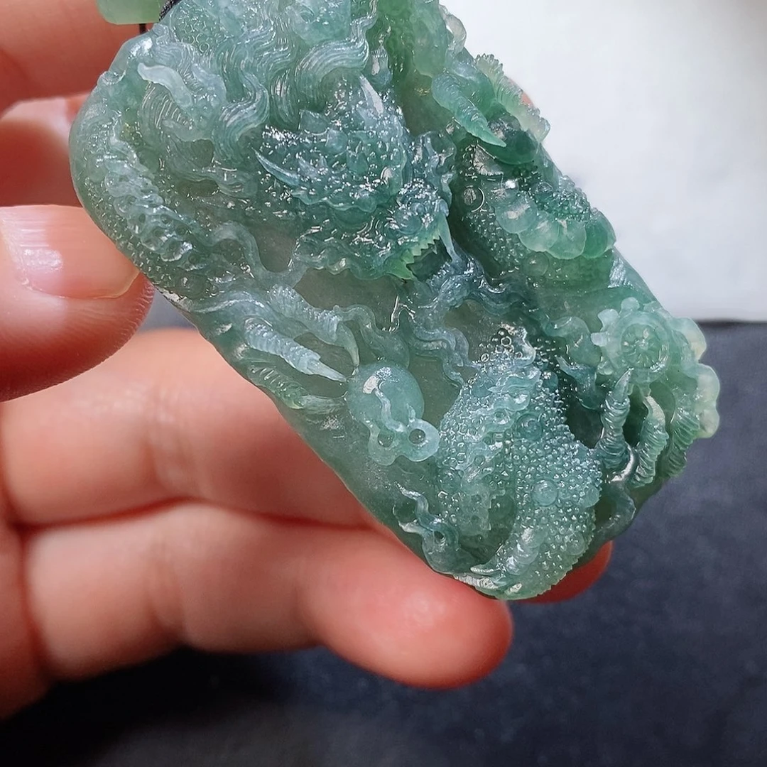 定制翡翠未镶嵌毛货