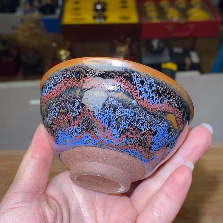 茶盏不带礼盒，建盏主人杯