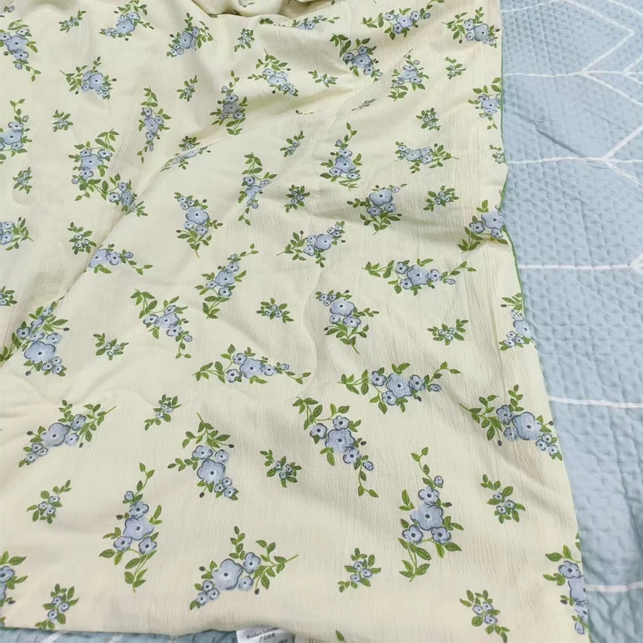 1.5木棉双层纱夏凉被空调被 大豆被单人夏被