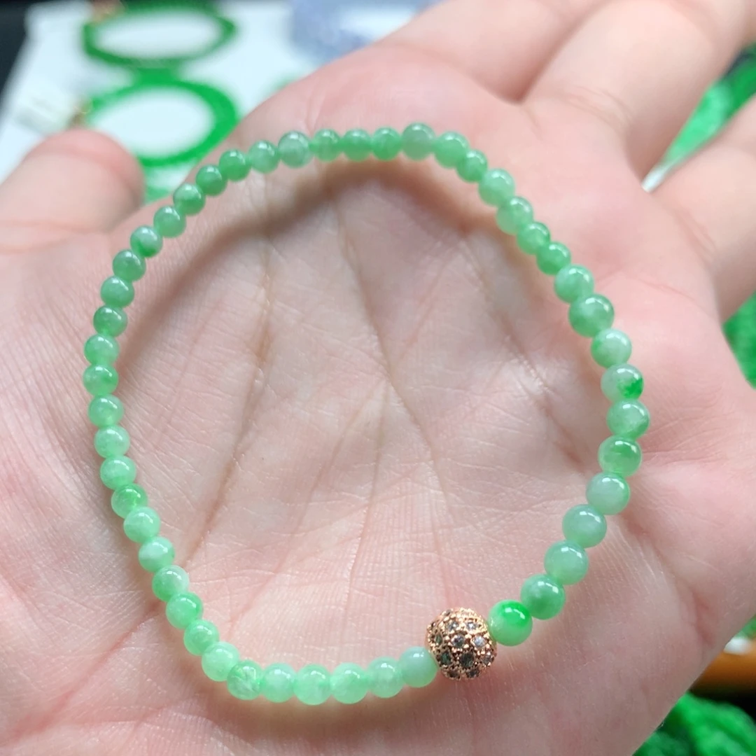翡翠未镶嵌手链翡翠