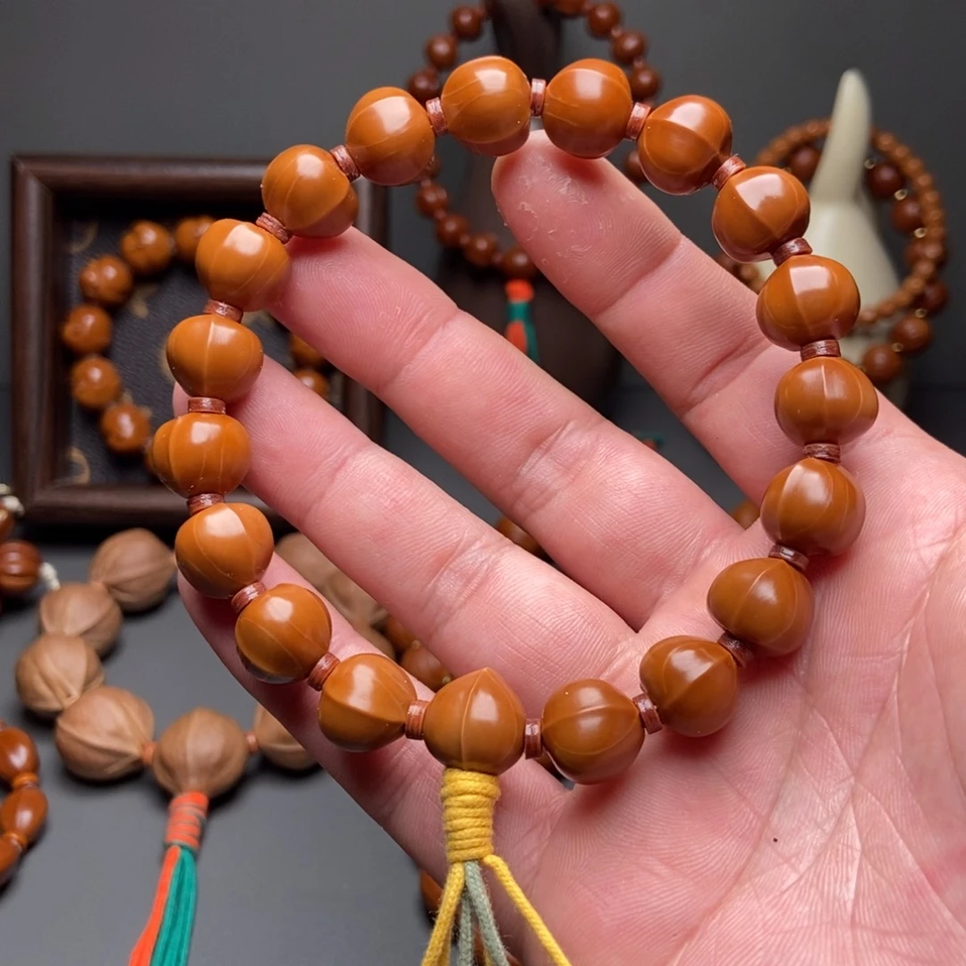 橄榄核手串/手链黄金甲 苏工 橄榄核手串