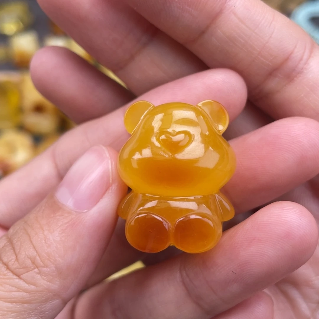 裸石琥珀未镶嵌蜜蜡