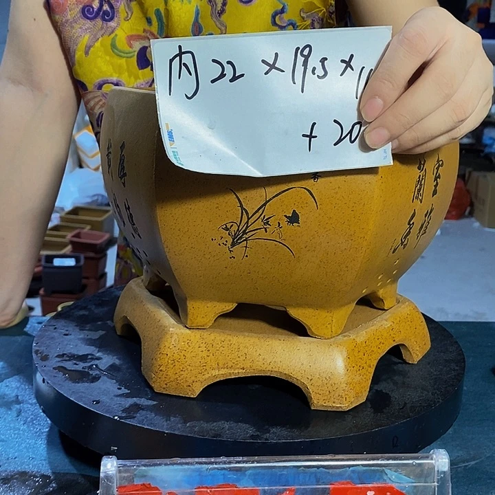 紫砂花盆紫砂艺术