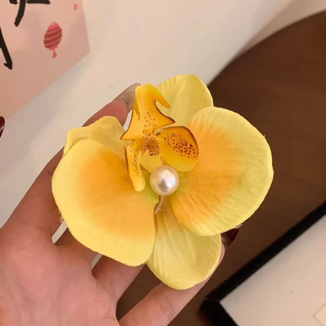 【钱丹丹】新款发夹随机颜色款式小花发夹W53FJ007