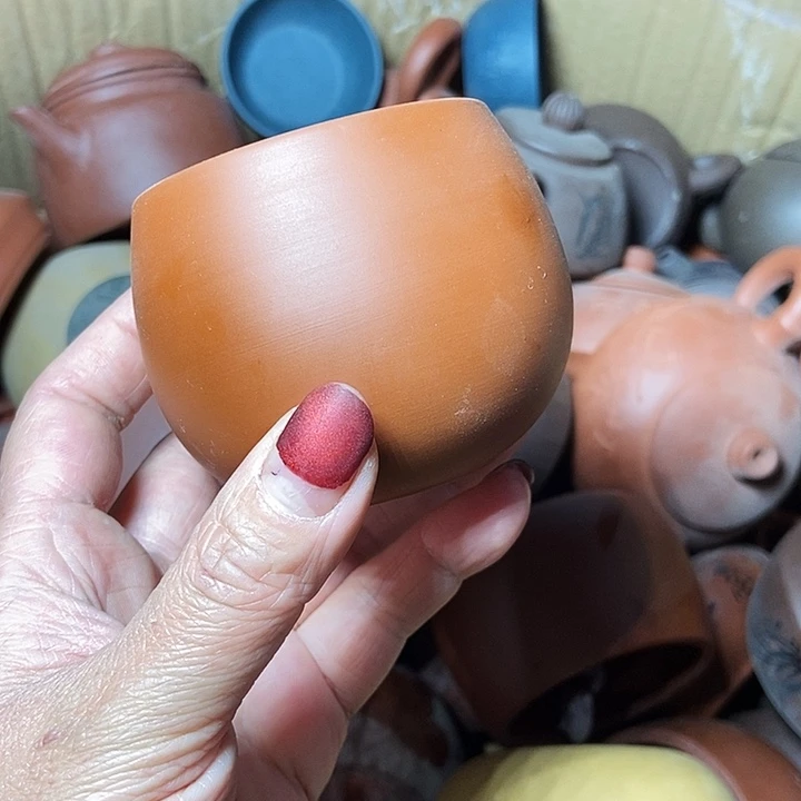 手工制作宜兴紫砂茶壶