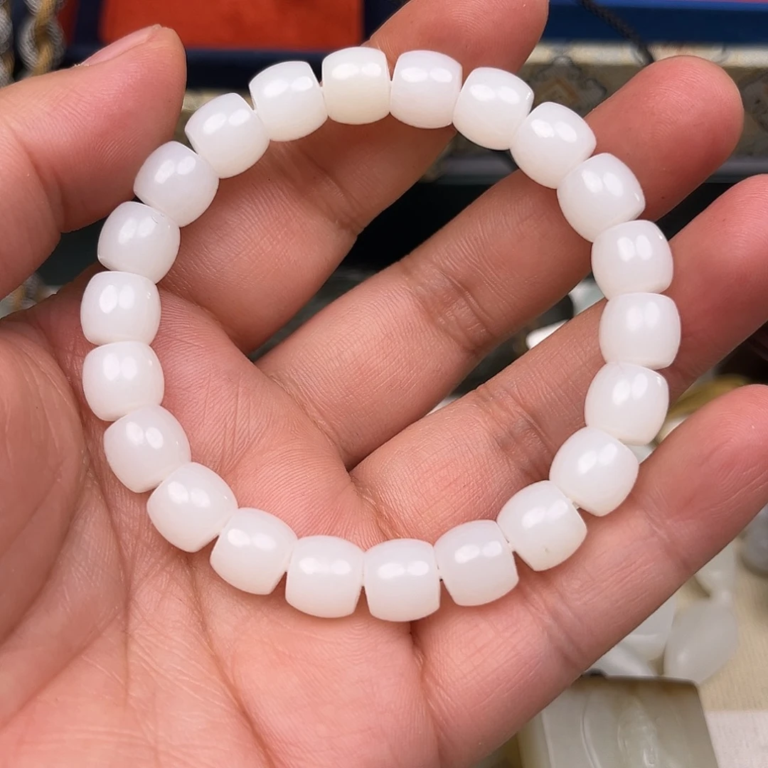 和田玉手链未镶嵌