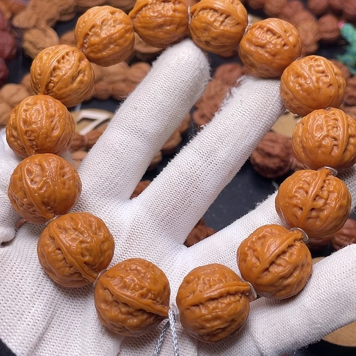 文玩核桃把件和尚头21