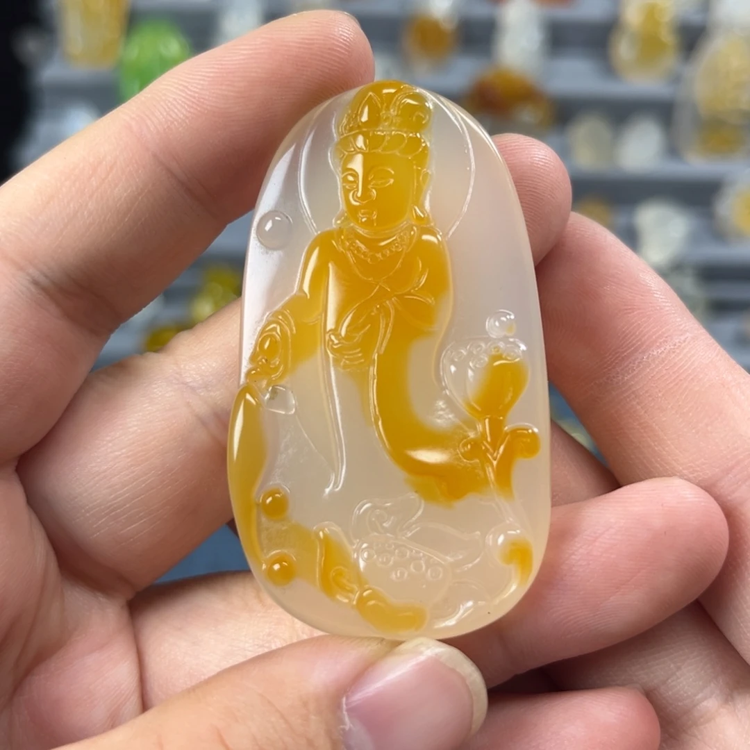 玛瑙/玉髓未镶嵌颈饰