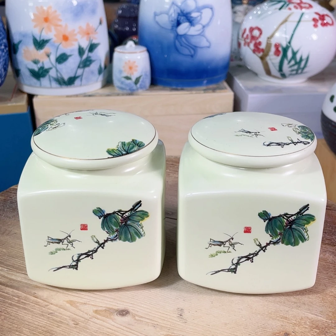 【闪购商品】罐陶瓷茶叶罐密封罐