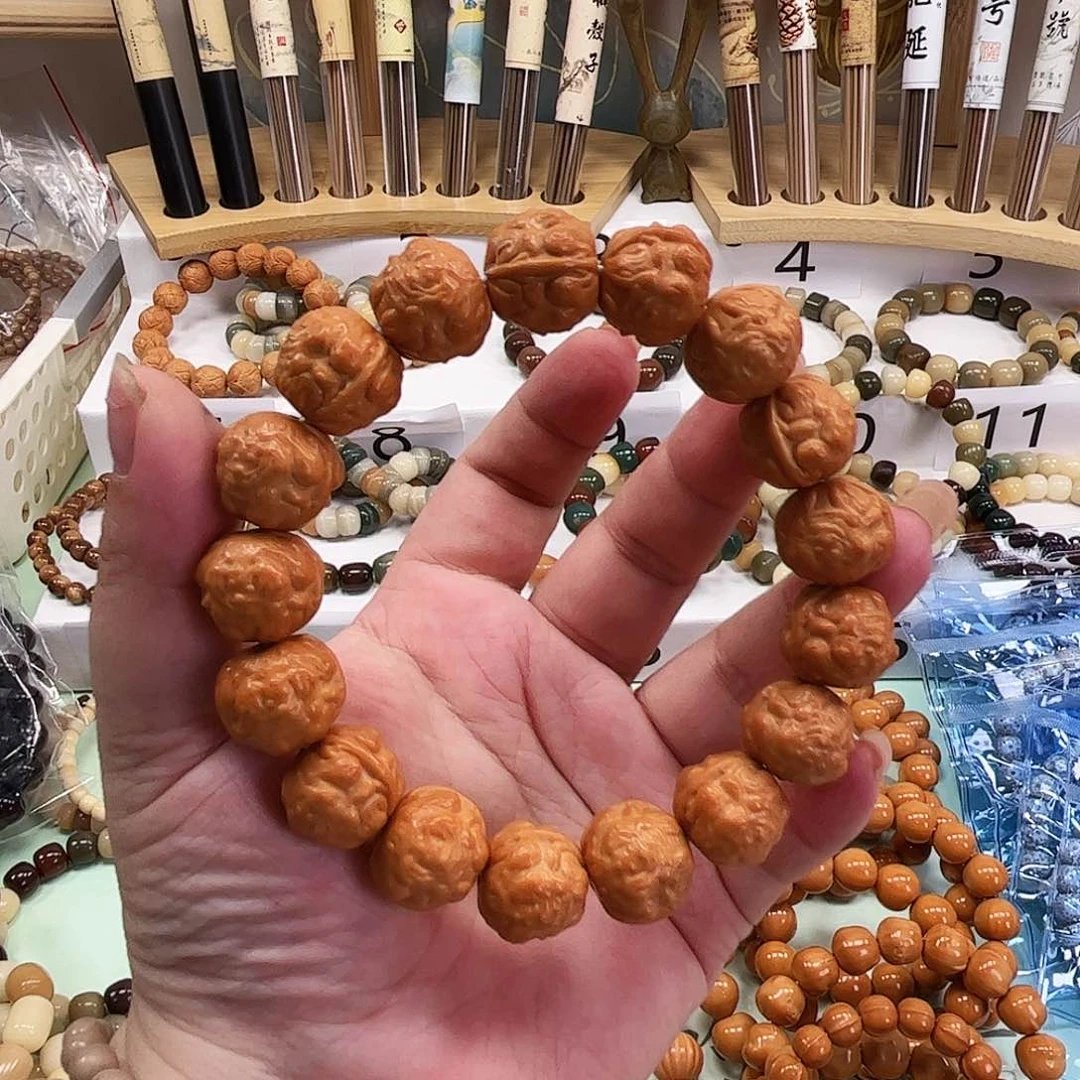 白玉菩提手串月**?猴头