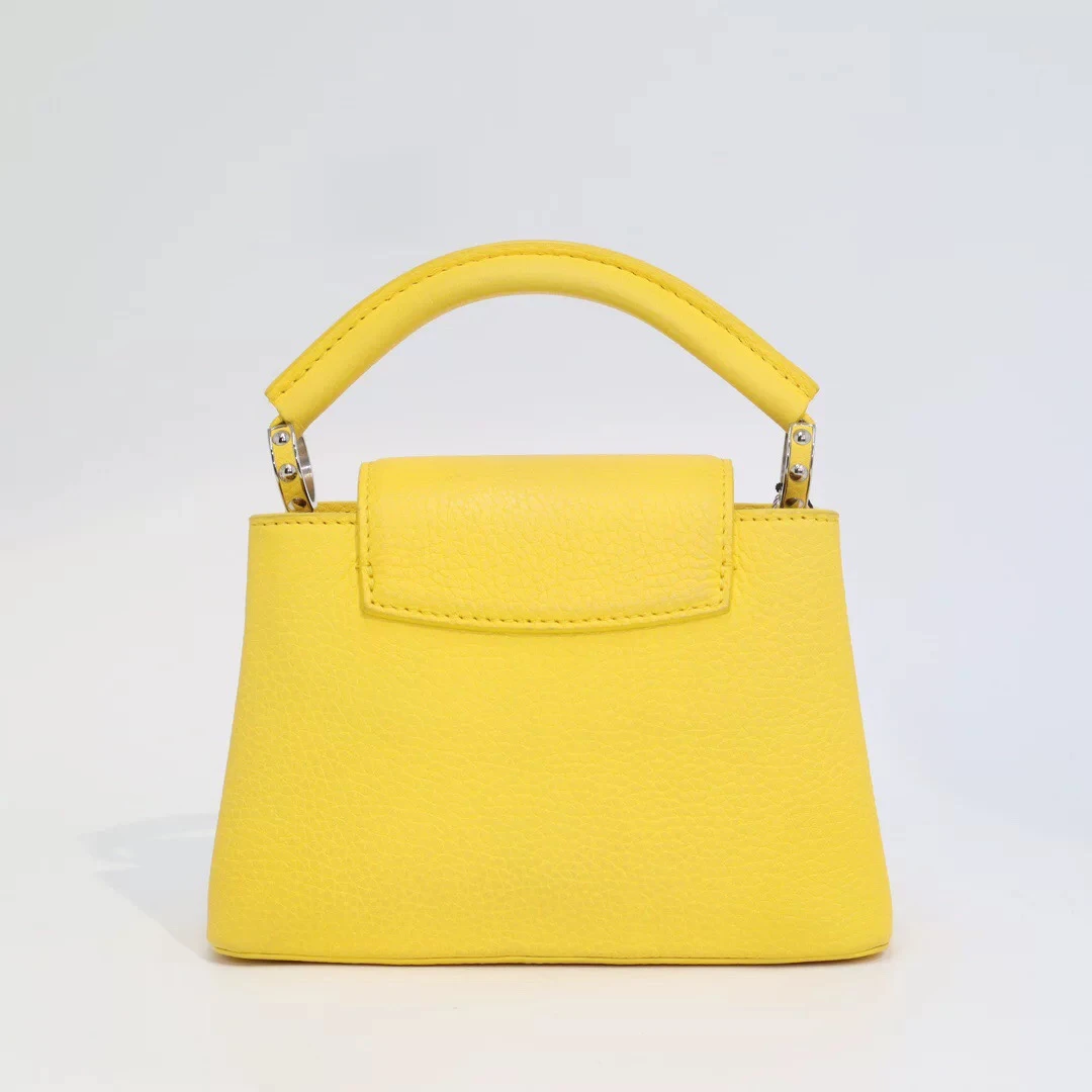 2538黄色卡普新款爆款时尚夏季休闲百搭手提包小包包简约