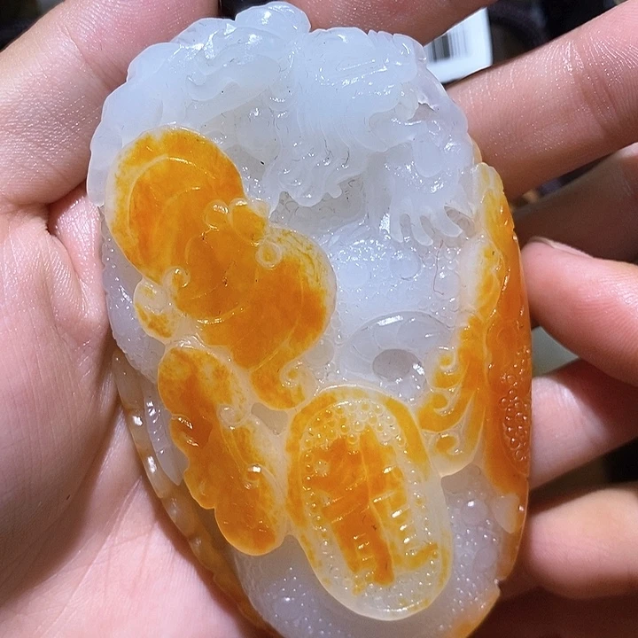 和田玉未镶嵌颈饰L8