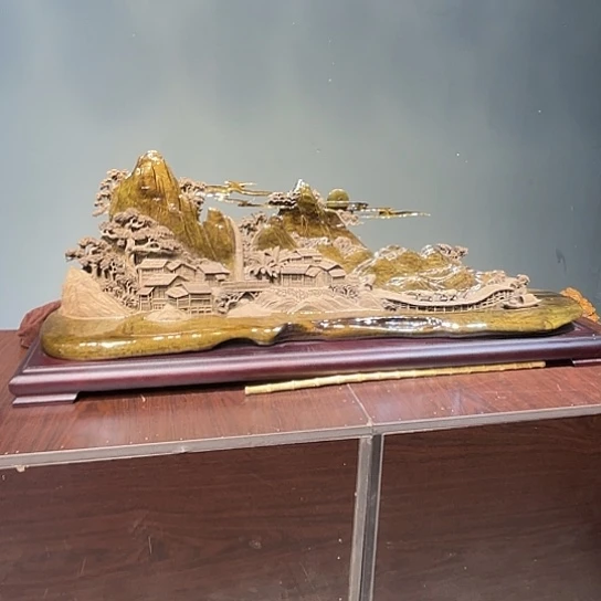 翰***点柏木木雕艺术作品欣赏