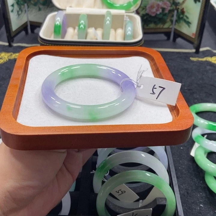 冰***莉硅胶非金属56/57手镯圈口