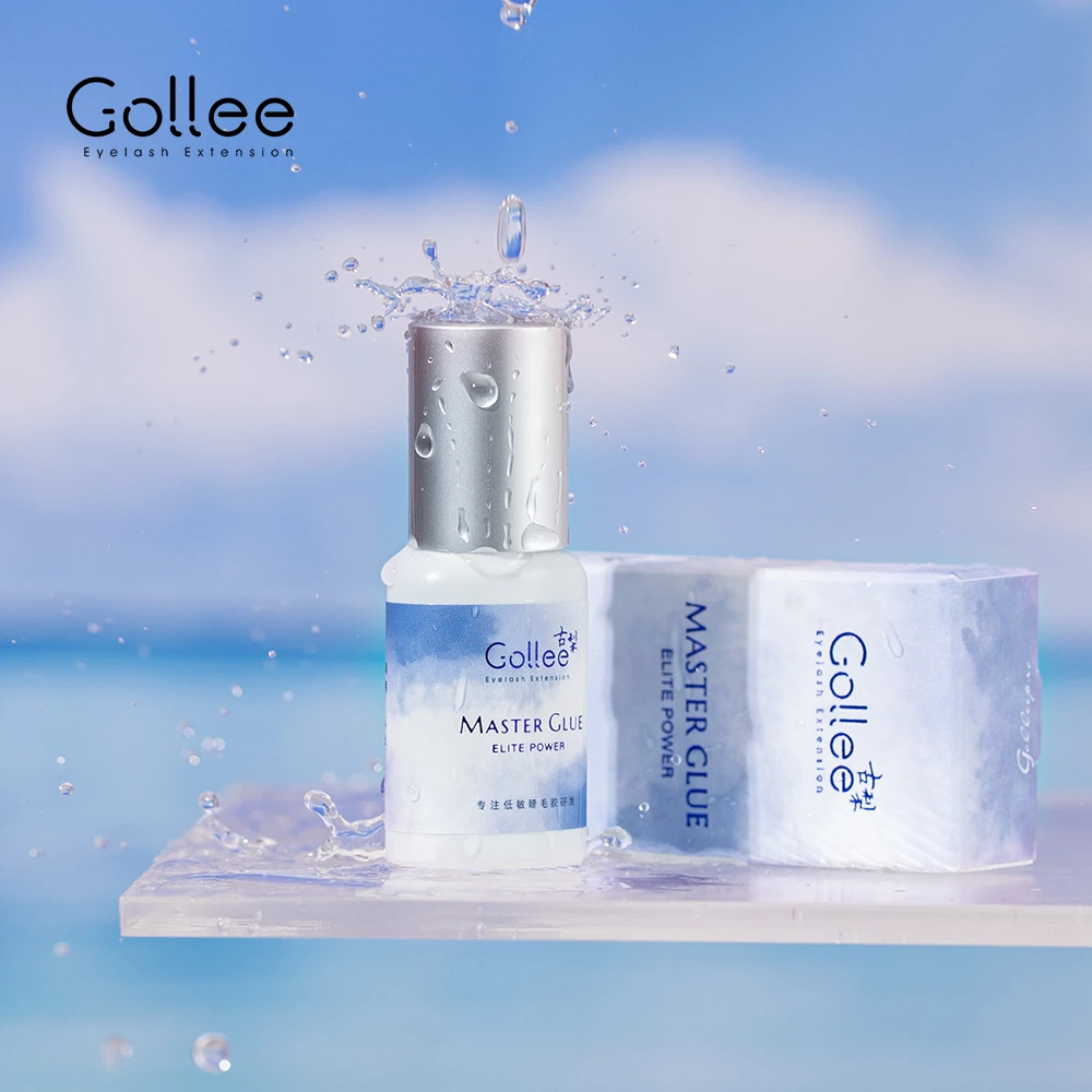 【古梨】0.5秒干速 空气软态胶 美睫师专用胶水 闭眼嫁接软态黑胶水