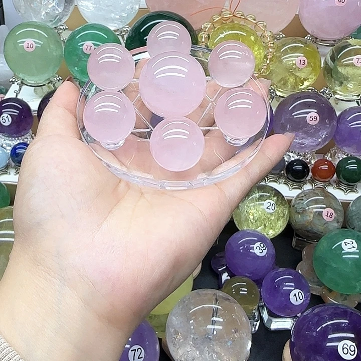 未镶嵌水晶珠宝半成品