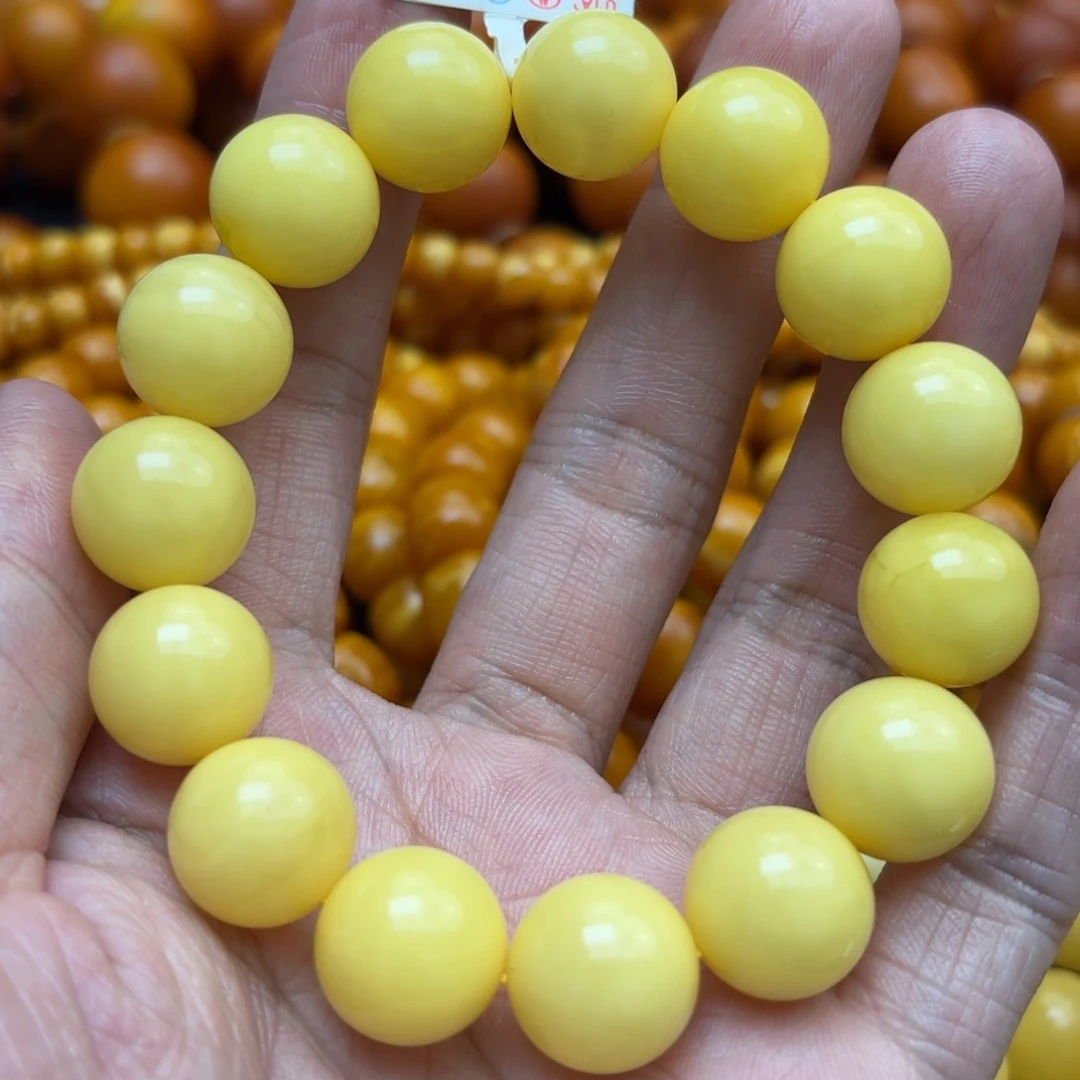 琥珀手链未镶嵌蜜蜡