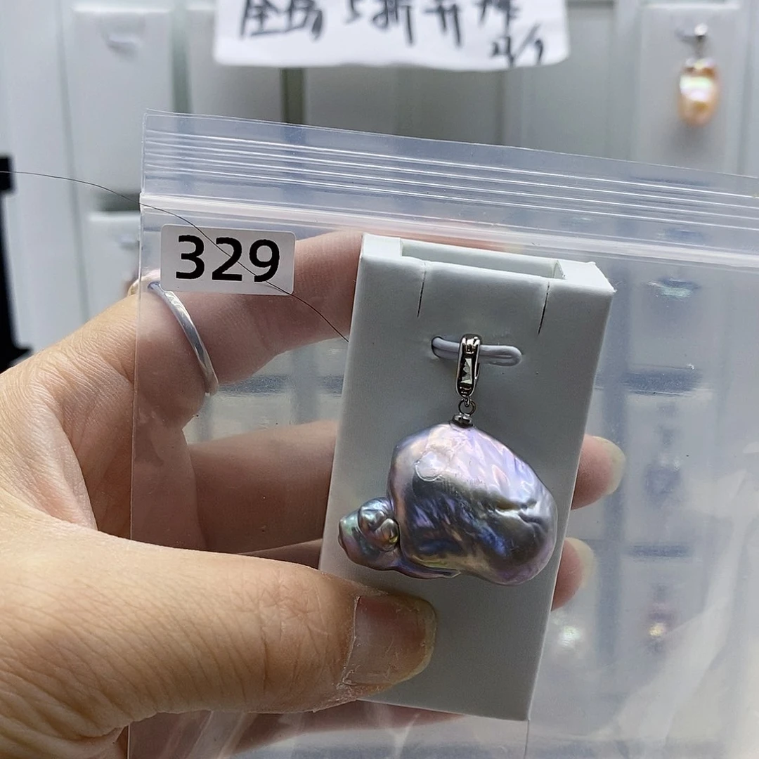 颈饰合金淡水珍珠