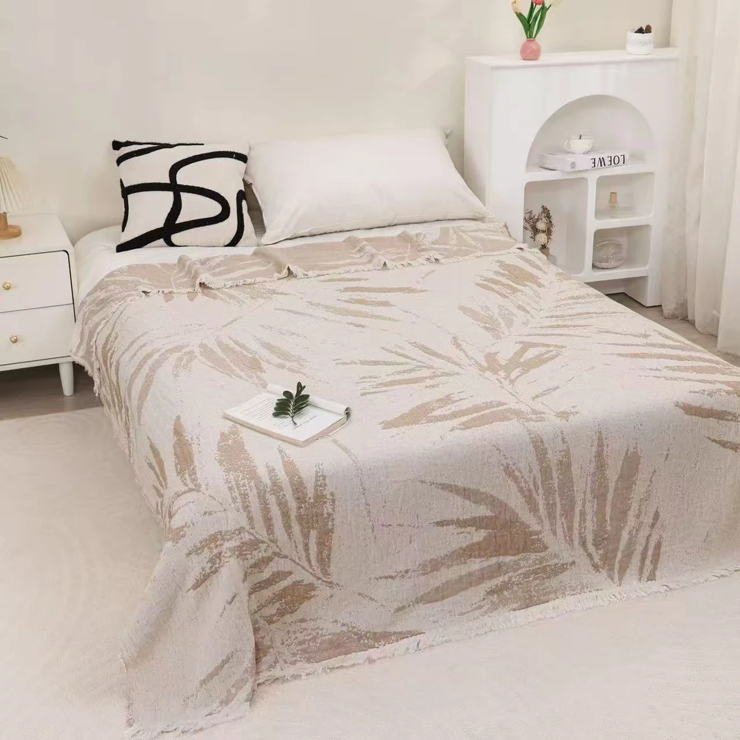 【盖毯】定制 多功能150*200cm盖毯   椰树