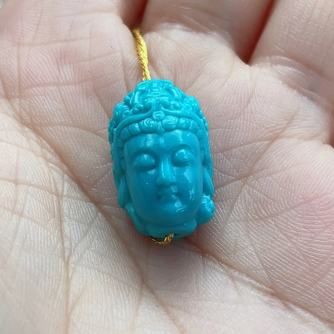绿松石未镶嵌颈饰