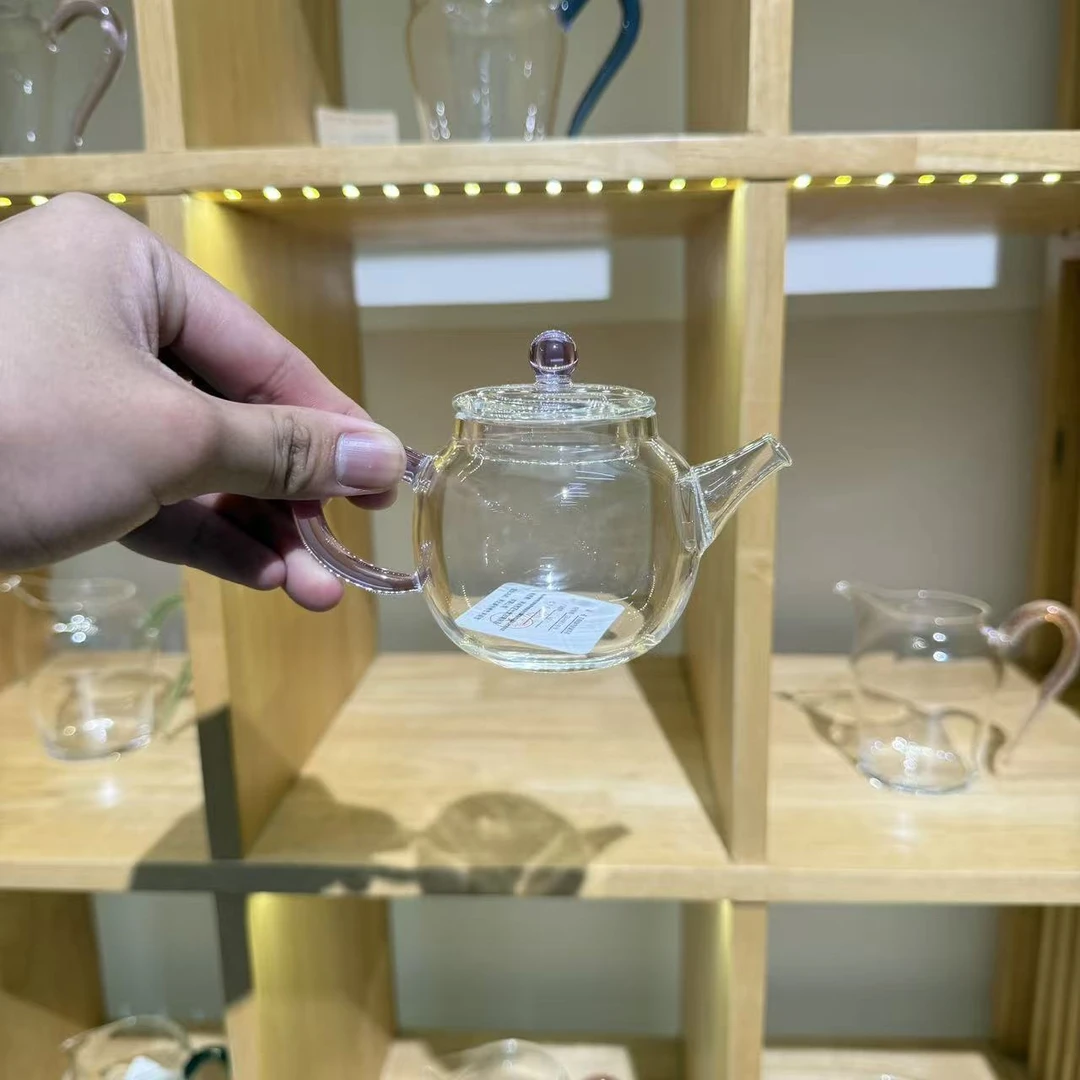 十里生活紫色精致泡茶壶耐热家用（JZT8301）