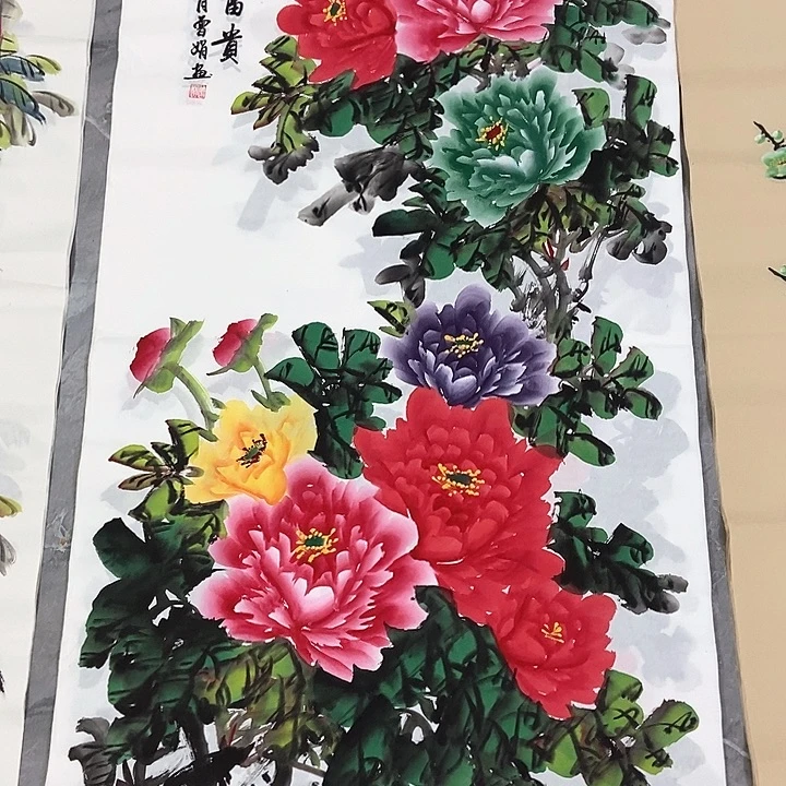 小周画廊的直播间