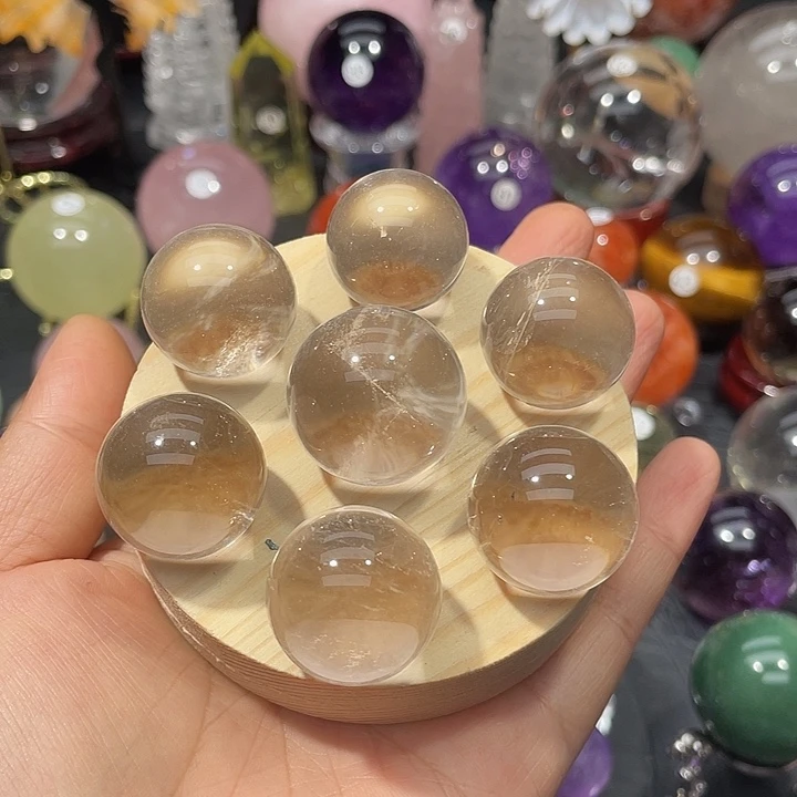 水晶未镶嵌珠宝半成品