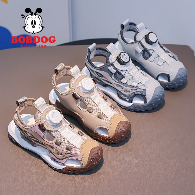 Bobdog/巴布豆溯溪鞋儿童凉鞋2025夏季休闲女童沙滩鞋男童涉水鞋