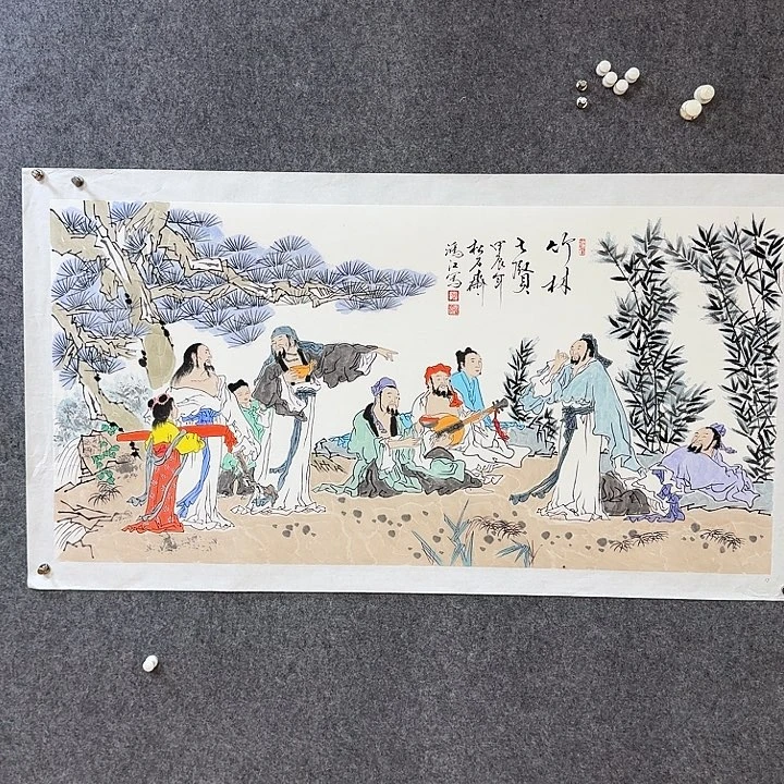 书法陈鸿江8平尺精品国画
