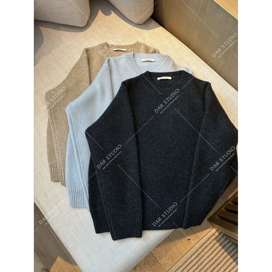 DAR STUDIO 深圳货【星空羊毛衫】2024冬季新款套头羊毛毛衣86609