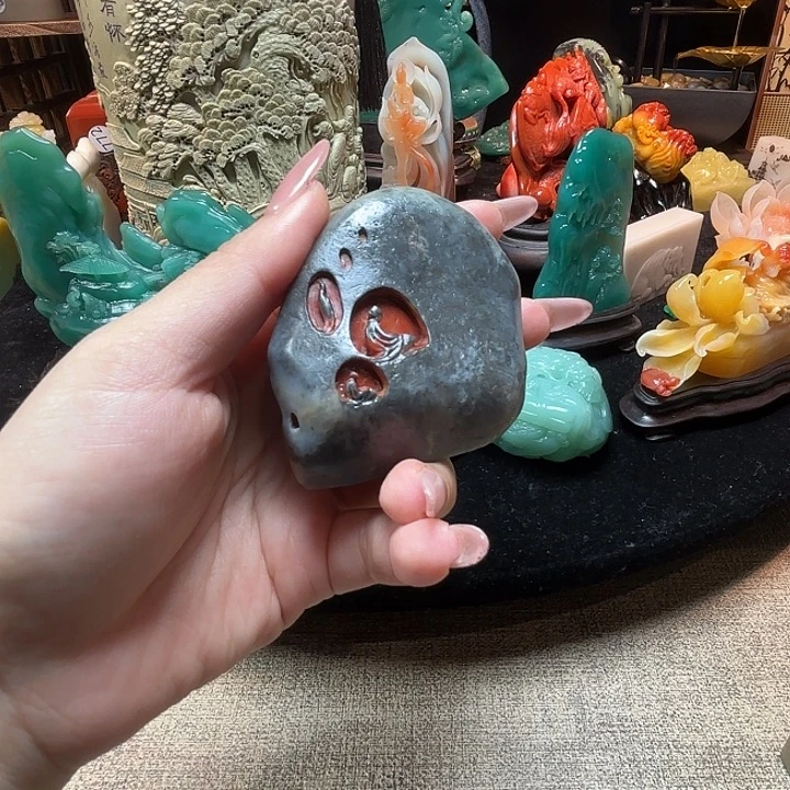 昌化石印石寿山石印章8