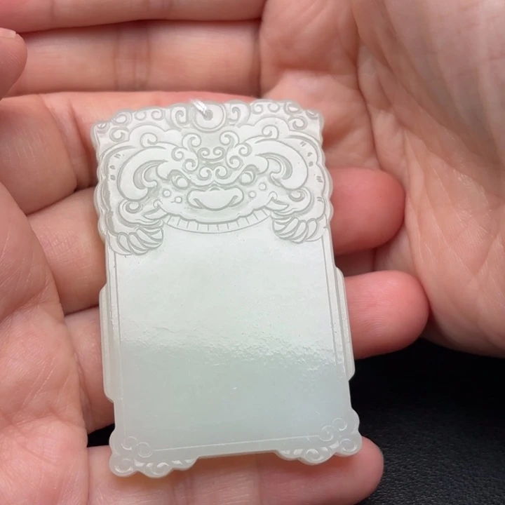 和田玉未镶嵌挂件大*