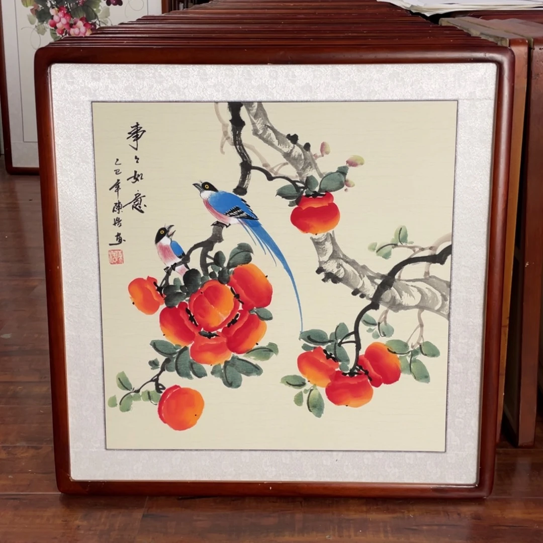 国画带框尺寸63*63厘米