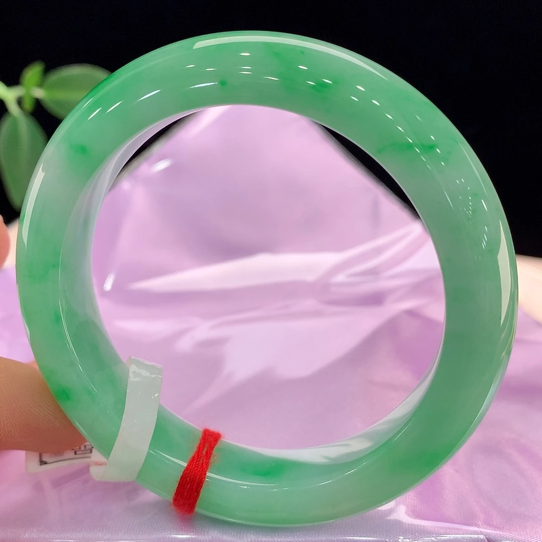 翡翠未镶嵌手镯0391