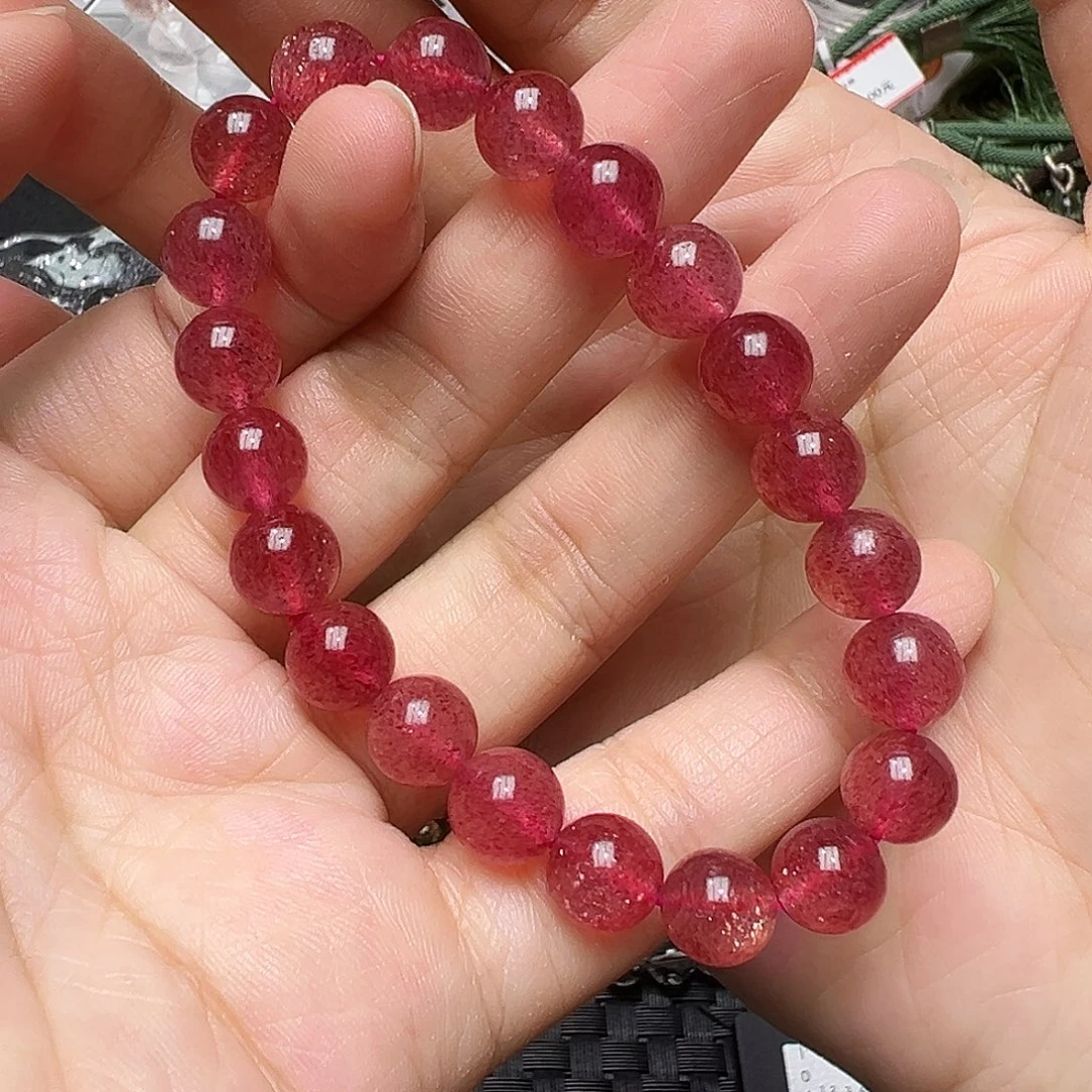 水晶未镶嵌手链多样性发一