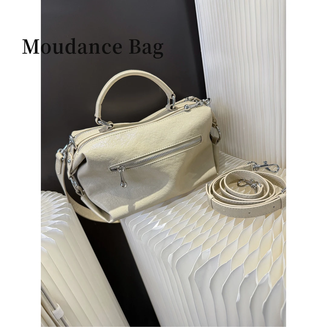 【庄园】Moudance 单肩多功能时尚斜跨百搭包通勤简约枕头包 81396