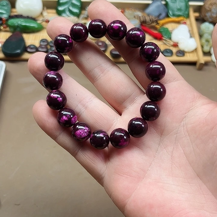 手链未镶嵌和田玉（糖玉）