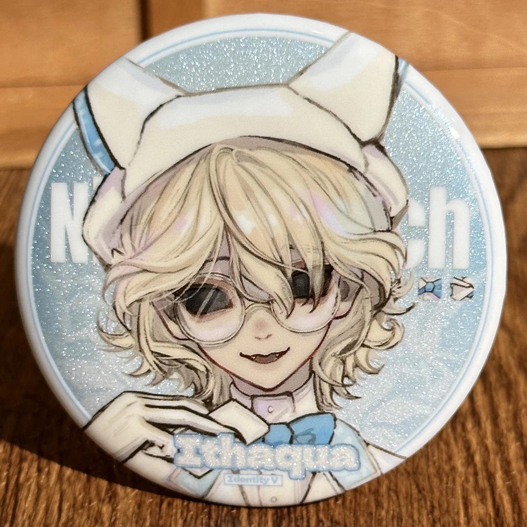 【种葱日记】第五人格守夜人白情物语同人谷子吧唧徽章方卡拍立得