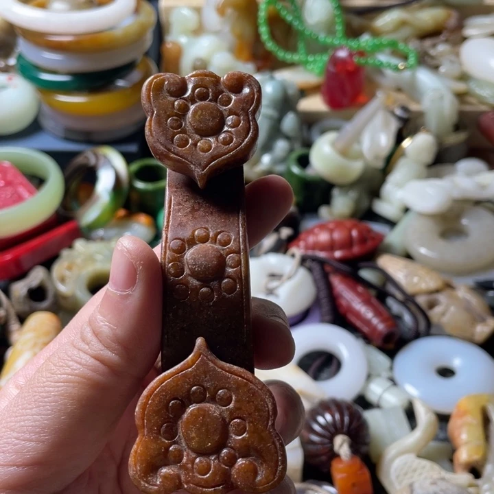 和田玉未镶嵌吊坠(不含链)