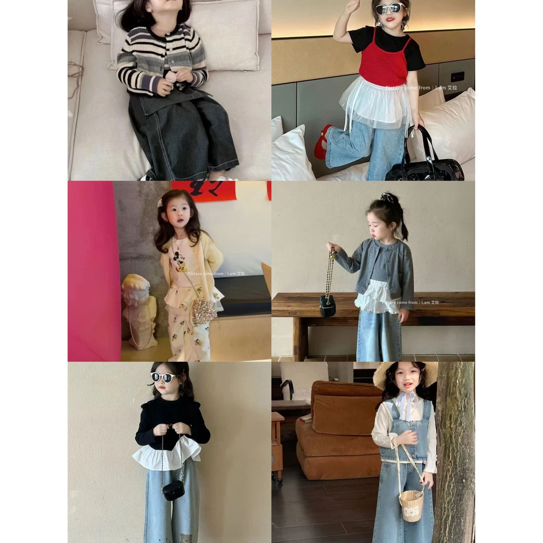 编码201-259春秋儿童女版童装韩版.建议身高+10拍140穿130百搭